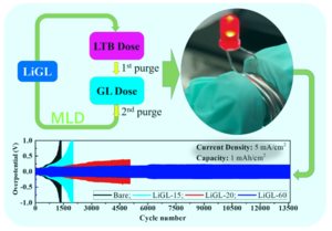 Superior Li metal anodes for high-energy Li metal batteries via MLD