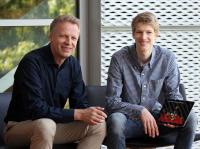 Professor Steffen Glaser and His Son at TUM-Institute for Advanced Study