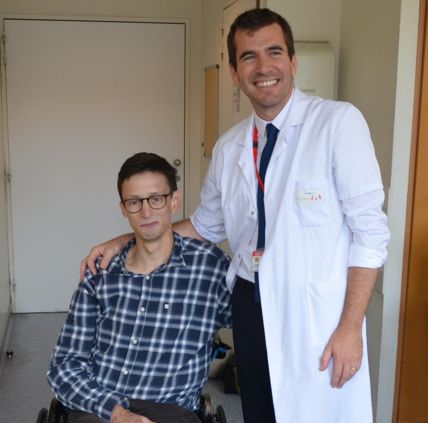 Dr. Canaud and Patient 1, INSERM