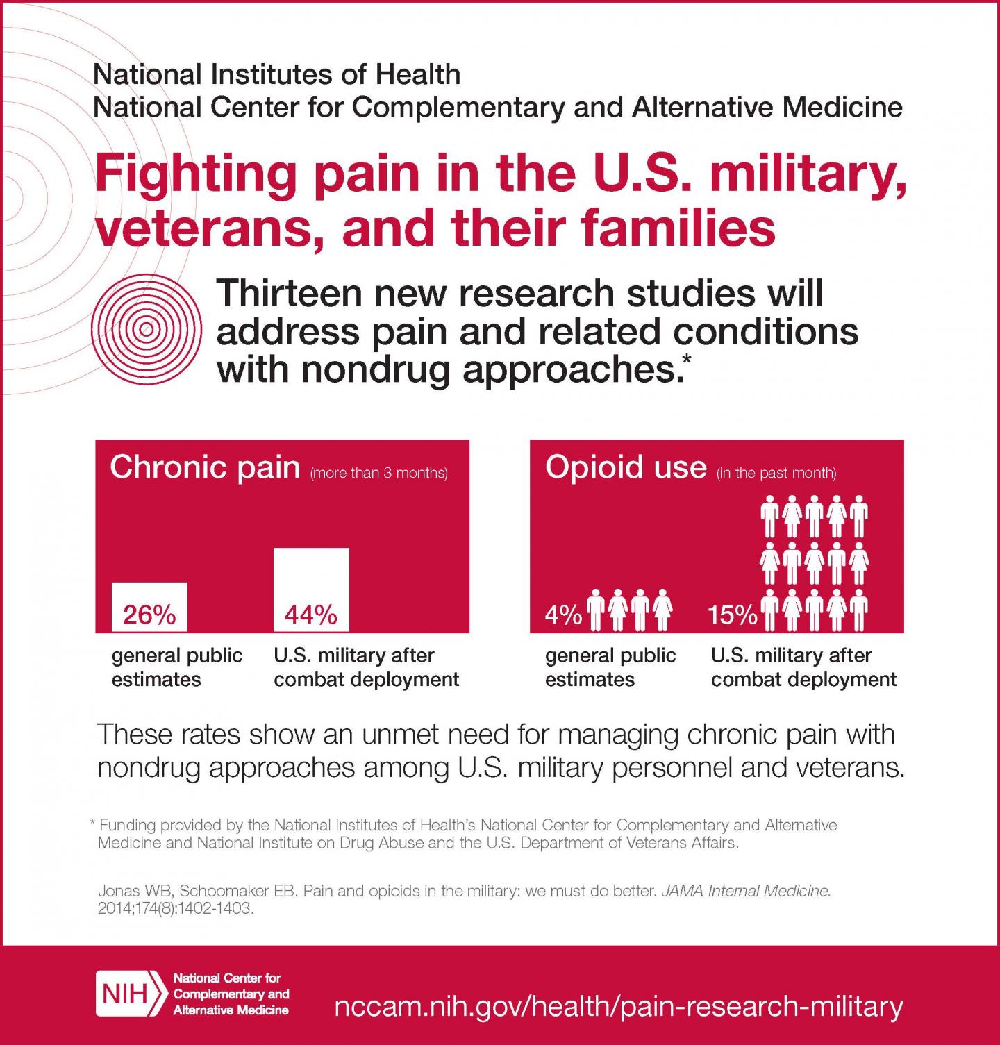 Fighting Pain in the US Military, Veterans, and Their Families