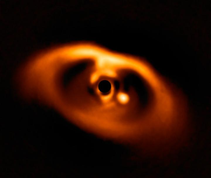 SPHERE Image of the Newborn Planet PDS 70b