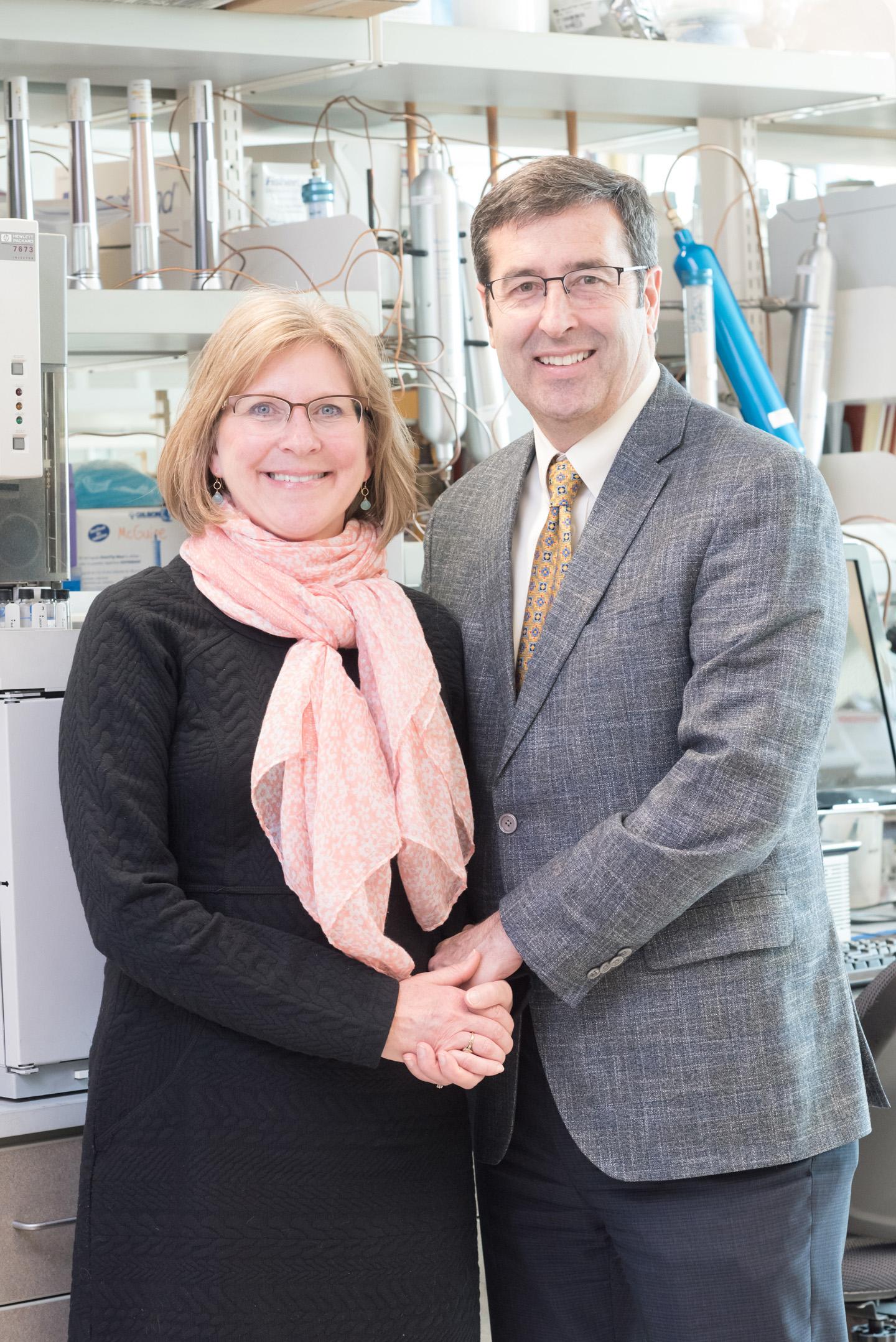 Shelley and Mark McGuire of the University of Idaho