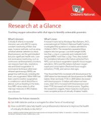 Research at a Glance