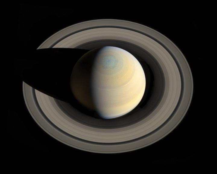 Saturn's Rings Fade -- Animated Gif
