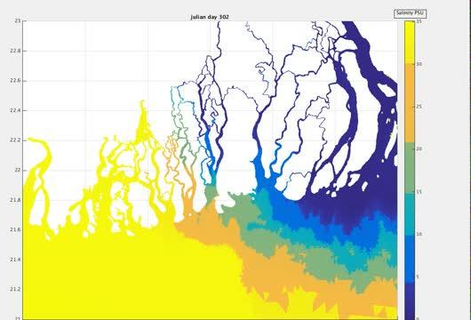 An Animated Map of the Bangladesh Delta