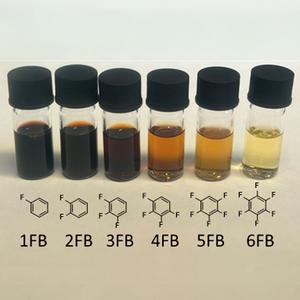 NO+ dissolved in various fluorobenzenes