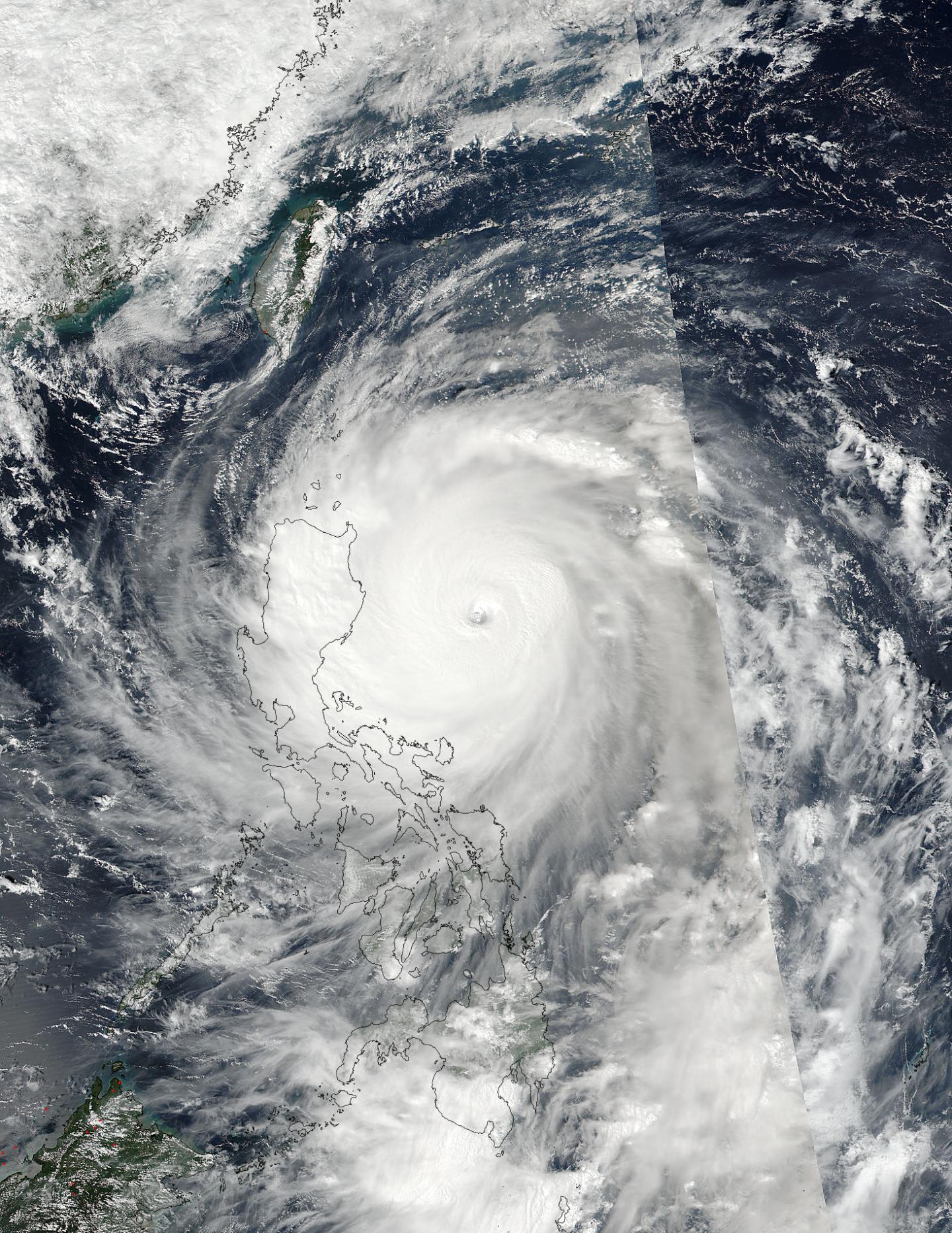 Suomi NPP image of Haima