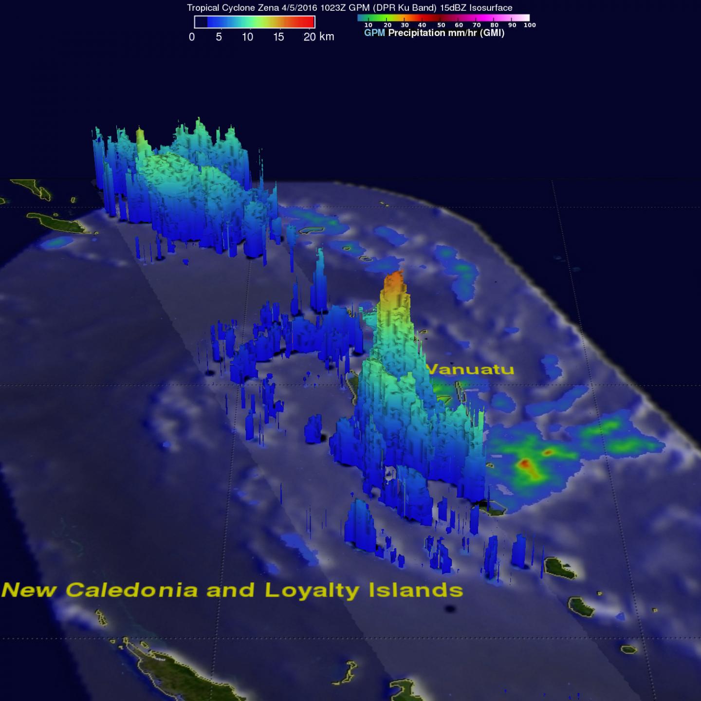 GPM Image of Zena