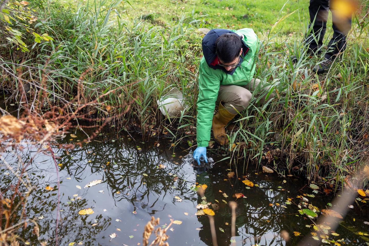 Collecting a Water Sample