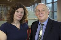 Dr. Turi King and Kevin Sch&#252;rer, University of Leicester