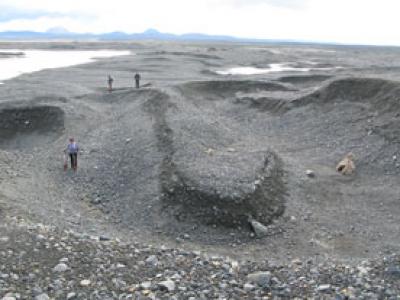 Ravines Cutting into the Druml [IMAGE] | EurekAlert! Science News Releases