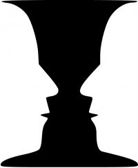 Rubin Vase from Gestalt Psychology