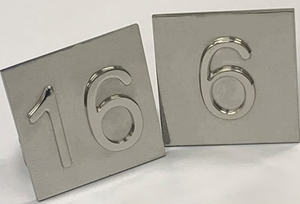 Figure 4. Lift buttons made from the high Cu SS (20 wt%) by PM technology.