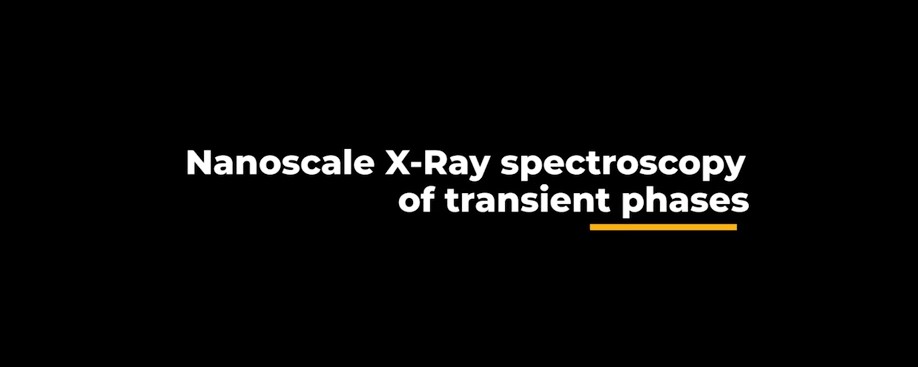 Nanoscale X-Ray spectroscopy of transient phases