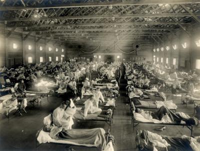 Flu Patients During the 1918 Pandemic