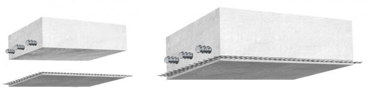 Schematic of TRM Panel Strengthening