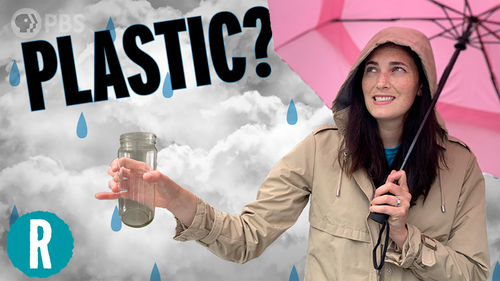 How is it raining plastic?! (video)