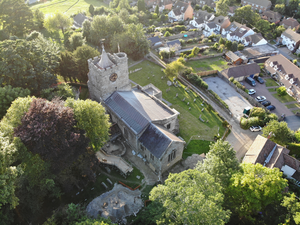 Excavations at Lyminge took place over many years