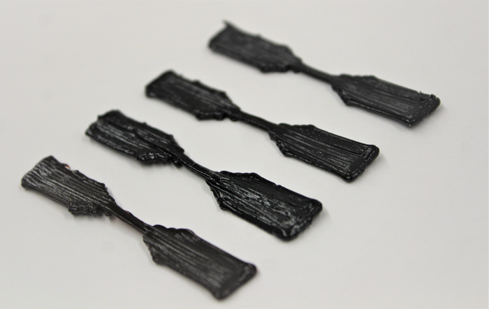 Tensile testing for nanocomposite specimens