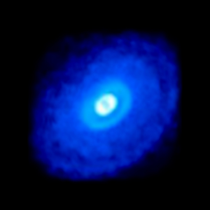 若い星HD 163296の周囲の原始惑星系円盤