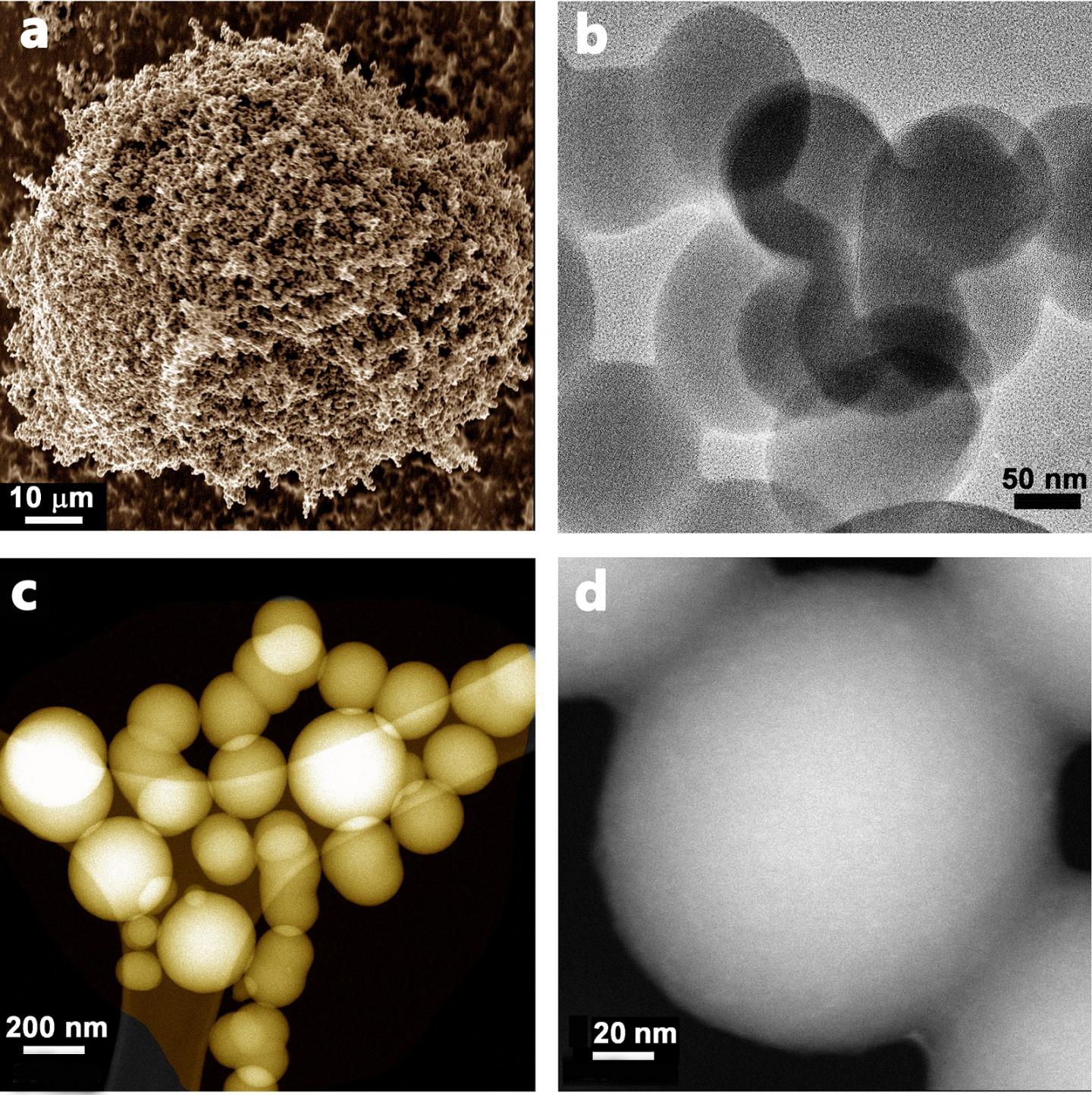 Carbon spheres - basis of carbon capture technology