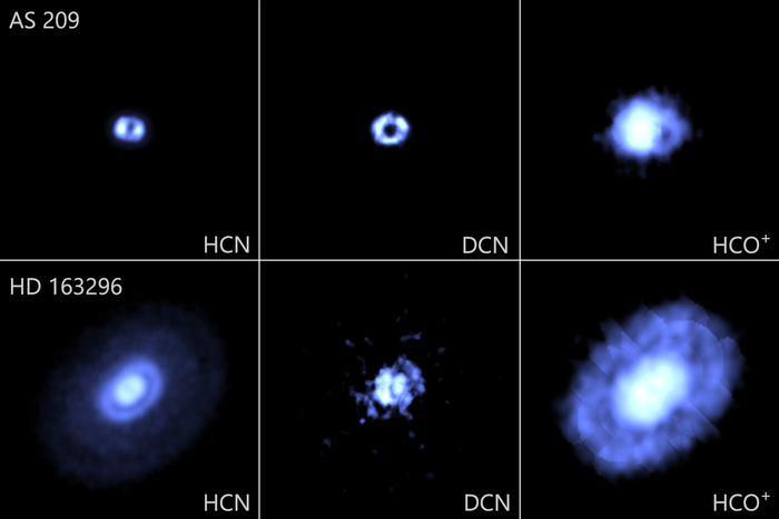 ALMA images of the protoplanetary disks