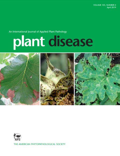 <em>Plant Disease</em> Volume 103, Number 4 Cover