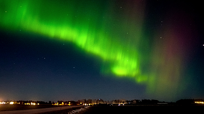 Aurora over Sweden