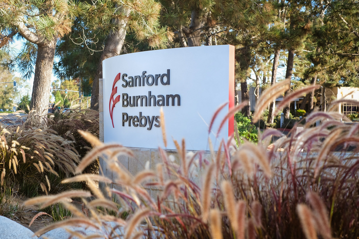 Sanford Burnham Prebys monument sign