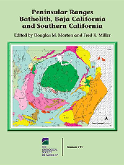 Peninsular Ranges Batholith, Baja California and Southern California