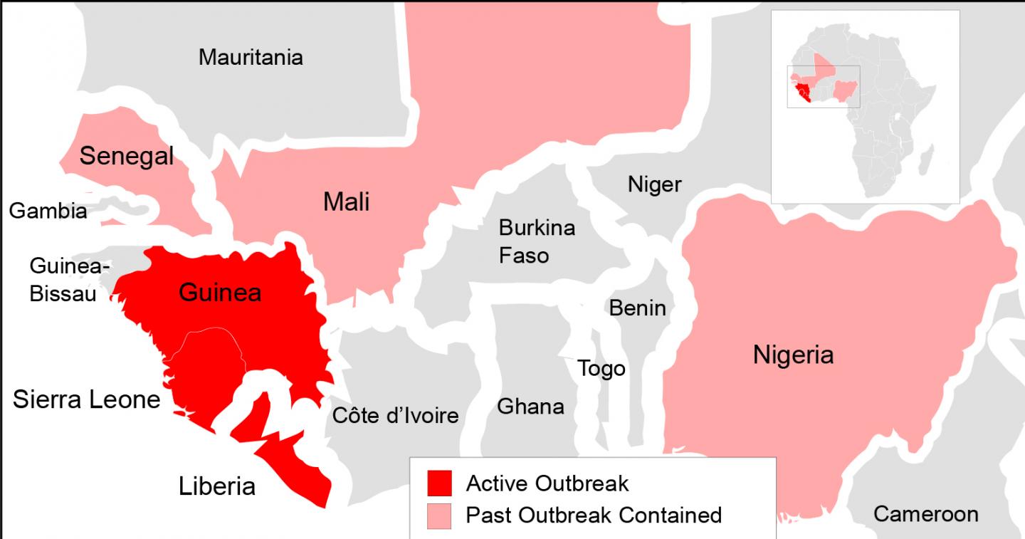 Map of Epidemic