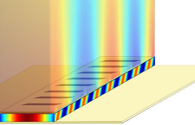 Illustration of a THz Plasmonic Laser