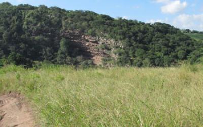Sibudu Rock Shelter in Northern KwaZula-Natal, South Africa