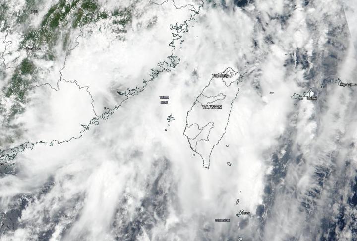 Suomi NPP image of Mekkhala