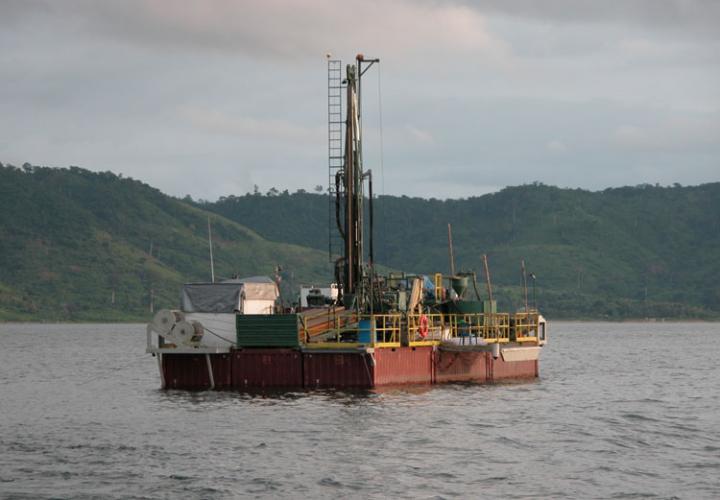 African Monsoon Study Drilling Platform (1 of 2)