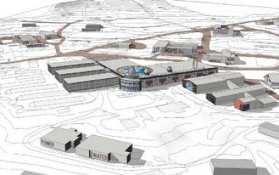 Plan for McMurdo Station at South Pole