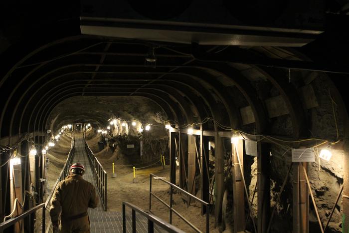 Permafrost Tunnel in Alaska