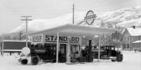 A Standard Oil gas station in Norway