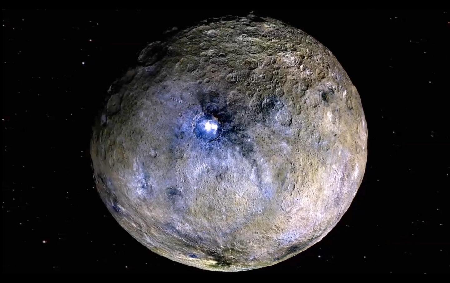 Ceres: Possible Source of Meteorites' Organic Matter