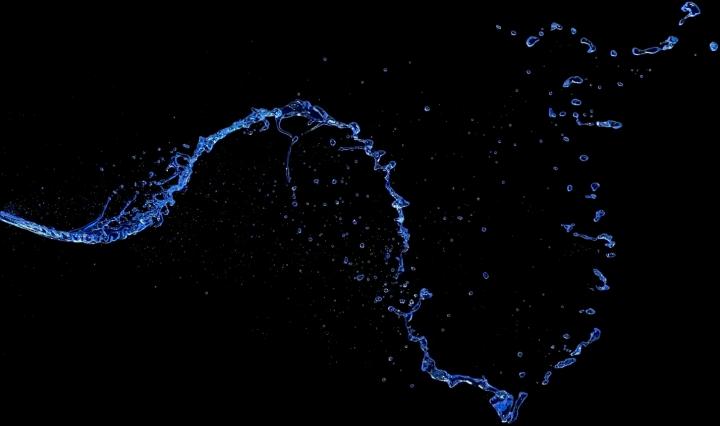3D Rendering of Jet Forming into Spray