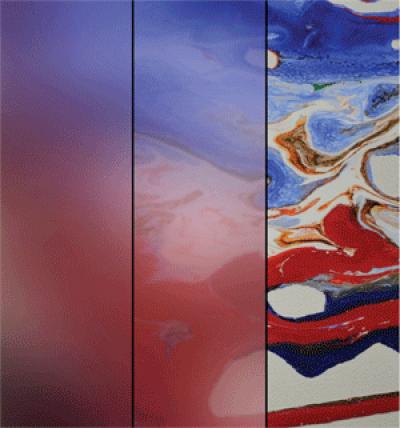 Simulated Views of Abstract Painting