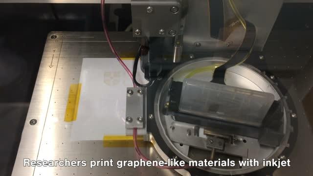 Researchers Printed Graphene-Like Materials with Inkjet (1 of 2)