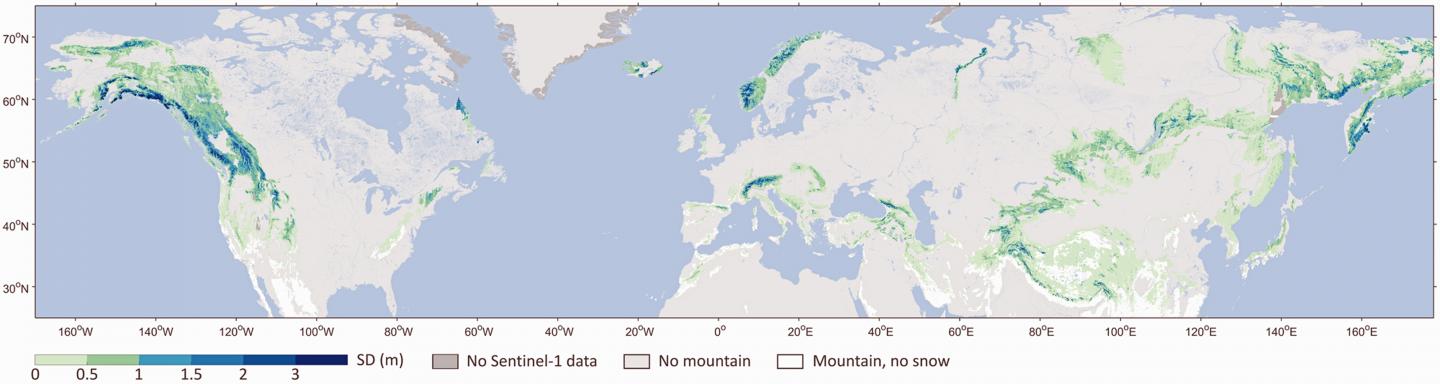 KU Leuven Researchers Use Satellite Data to Calculate Snow Depth in Mountain Ranges