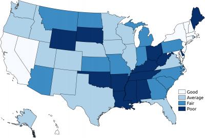 State-by-state Causes of Infant Mortality in the US