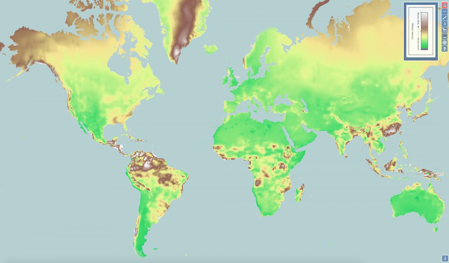 New World Interactive Map