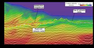 Seismic Profile of the Hikurangi Plateau