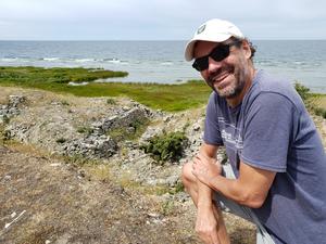 Study co-author Torbjörn Törnqvist, Tulane University (near a brackish marsh on Gotland (Sweden) in the Baltic Sea (an area which is surprisingly still rising in recovery from the last Ice Age)