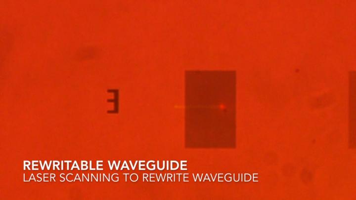 Rewritable Waveguide