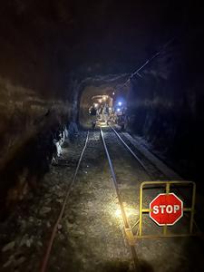 Geomicrobiologists in South African gold mine