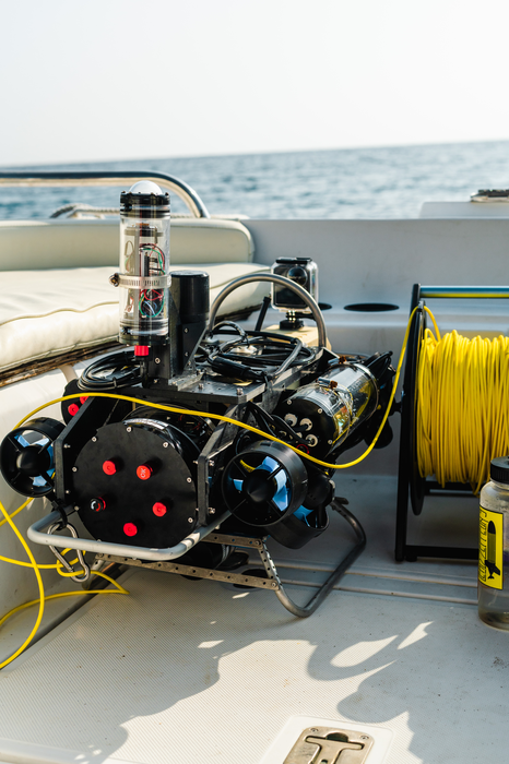 A prototype of an autonomous underwater vehicle